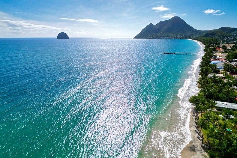 Page  sur le toit du Diamant