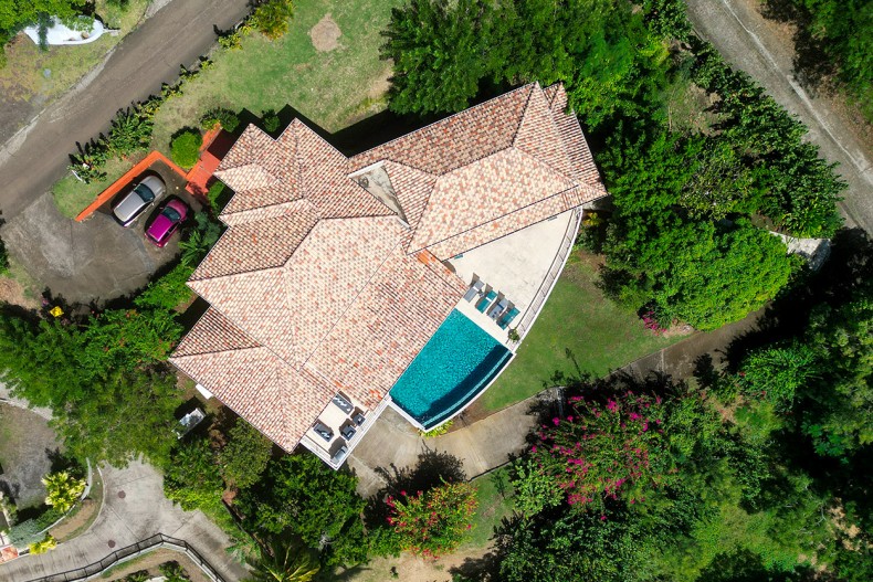 Plan Belle villa de luxe Martinique cap Est