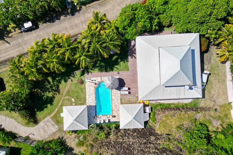 Plan villa Cap Est Mandarine coco