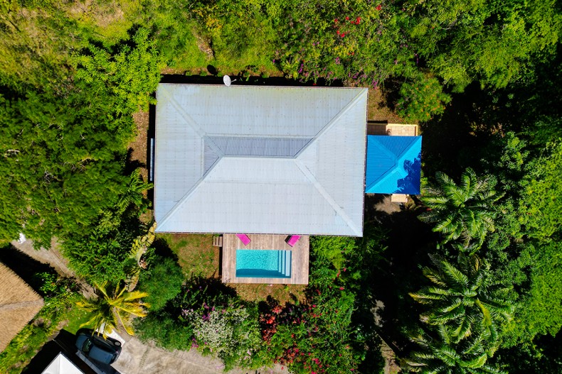 Plan location Villa avec piscine grande Anse d arlet martinique