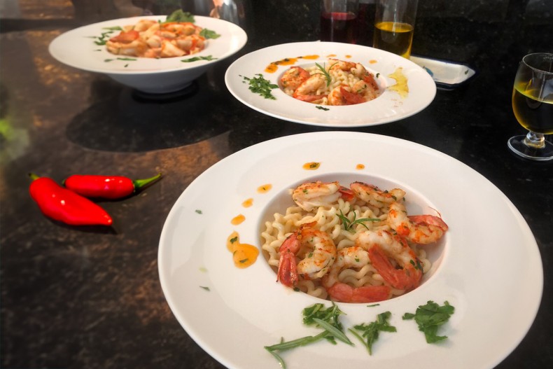 Plat italien préparation Titi