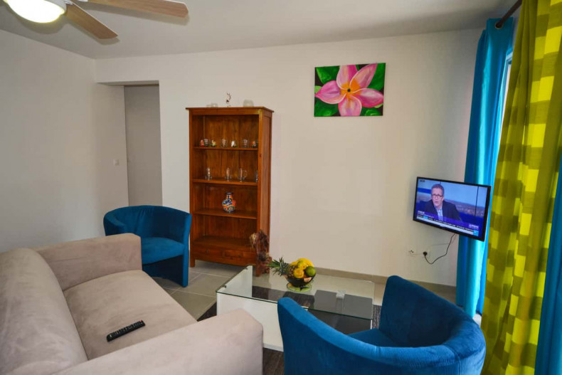Residence des iles salon TV