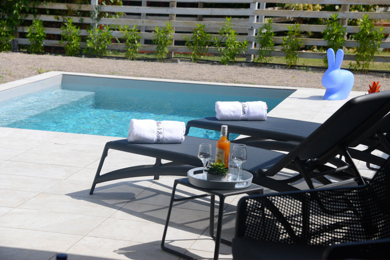 Location villa accès mer le Diamant