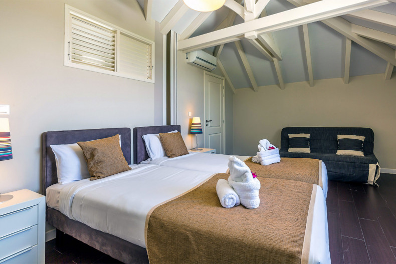 Chambre 4 à l'étage Villa Les Palmiers Campagne