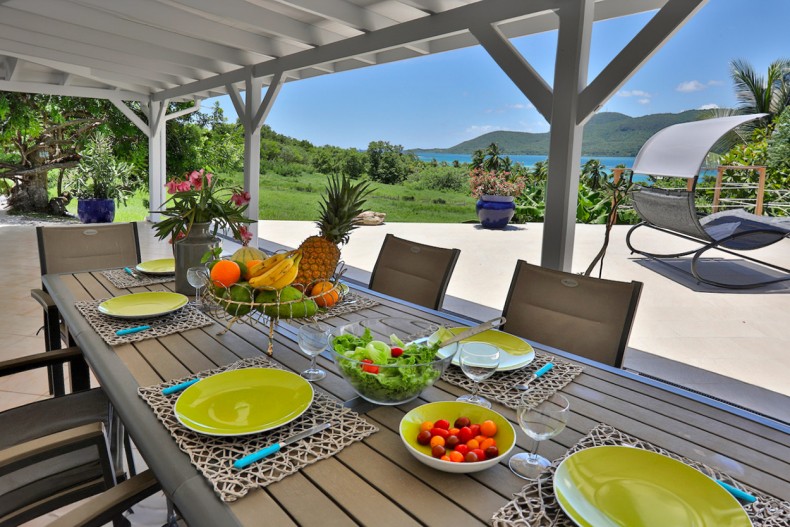 Villa Sainte Anne piscine vue mer sam