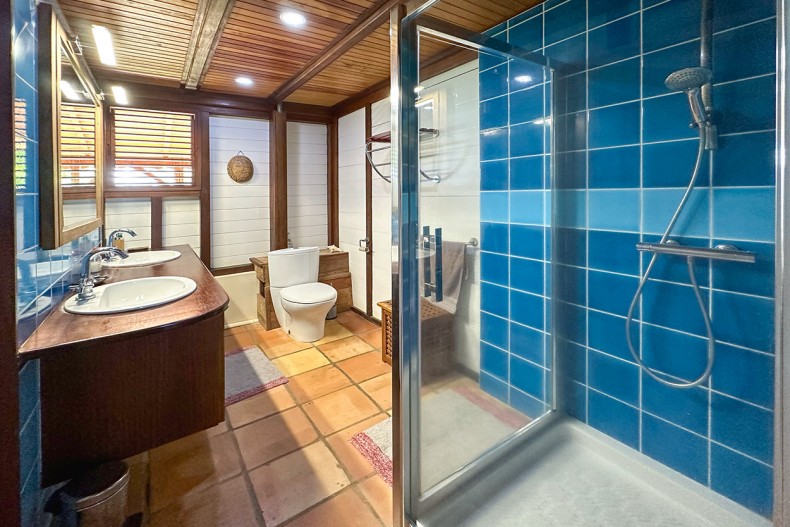 La salle de bains du premier niveau