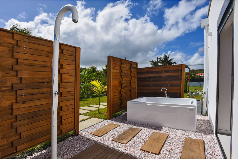 Villa de luxe et Standing Martinique sdb ext