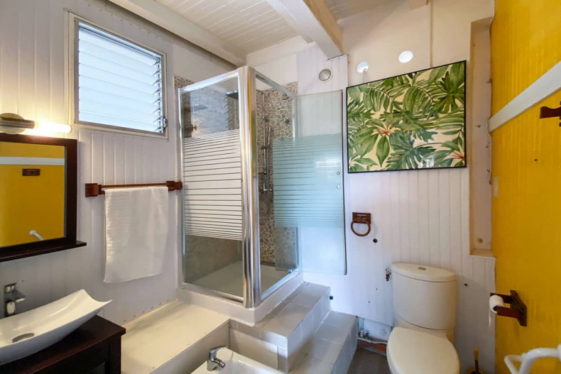 Location villa bord de mer la Caraibe diamant