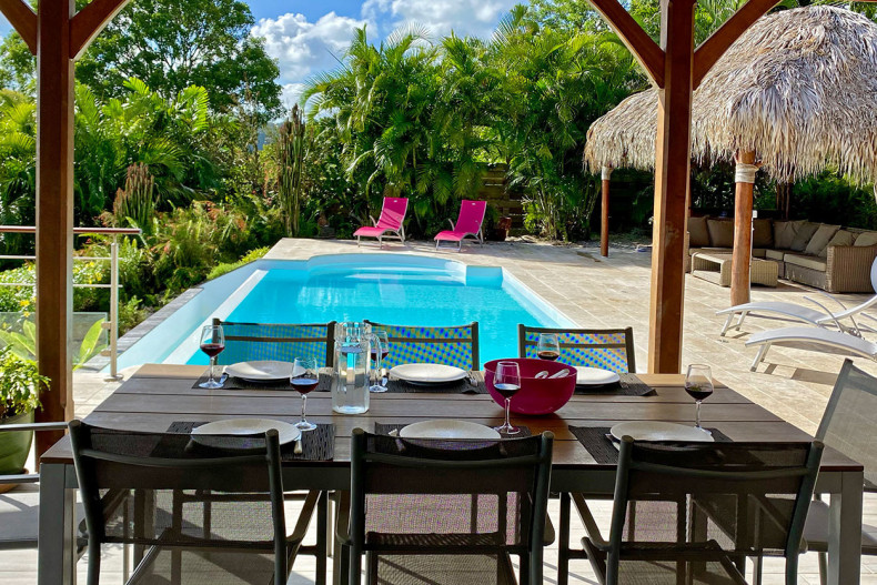 Villa de luxe sur martinique sainte anne le marin