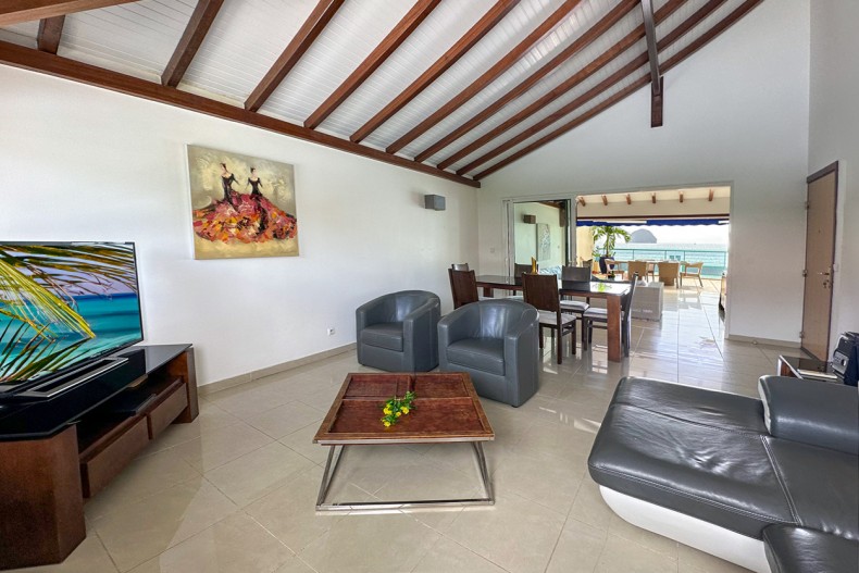 Salon sur la terrasse