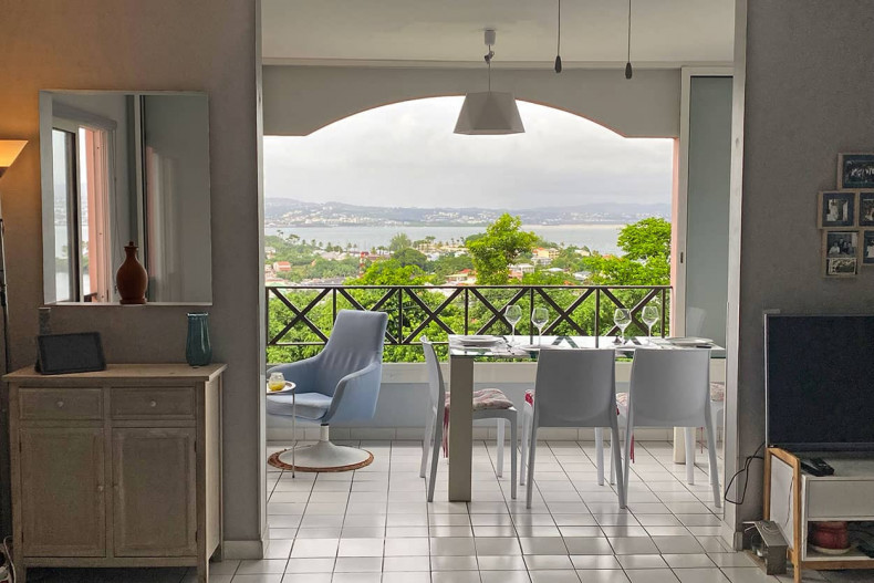 Sommets Anse mitan duplex vue