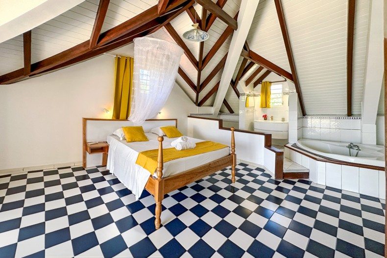 La suite à l'étage