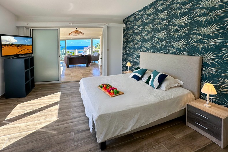 Location Grande Belle Villa familiale de luxe Cap Est Martinique Piscine Vue Mer