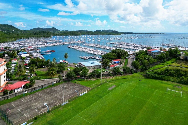 Superbe T3 le Marin Martinique vue Marina