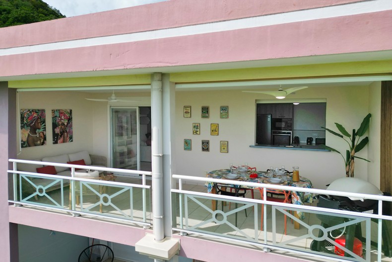 Superbe Appartement T3 le Marin terrasse