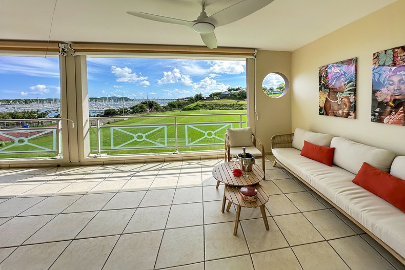 Superbe Appartement T3 le Marin Terrasse