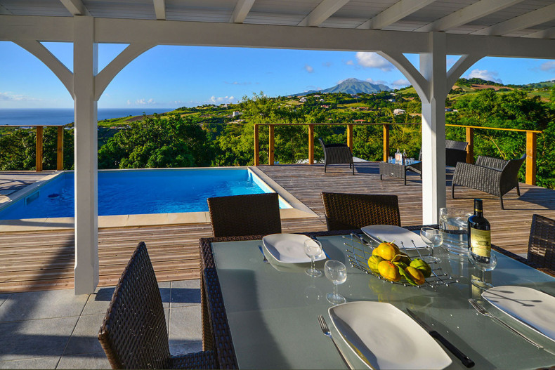 Location bungalow de luxe martinique le carbet ti sunset