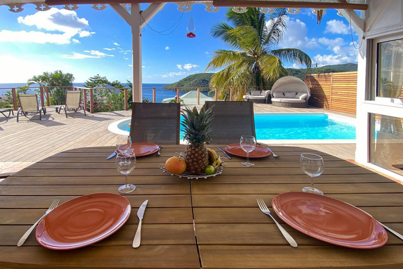 Yable magnifique villa Anses d arlet Martinique