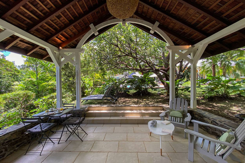 Terrasse Cottage Cap Est Martinique