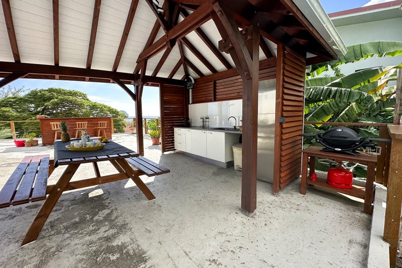 maison piscine sur le toit du Diamant