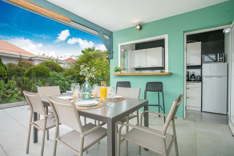 belle location trois ilets piscine