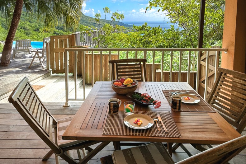 Magnifique location Anse d'Arlet terrasse