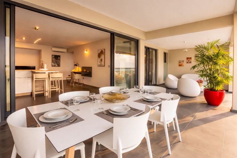 Location appartement Schoelcher vue mer