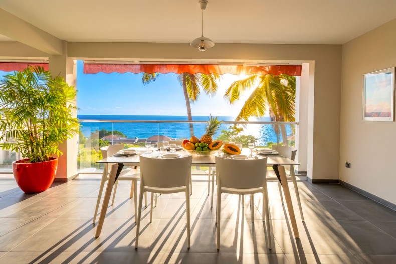appartement de luxe Schoelcher Martinique vue mer