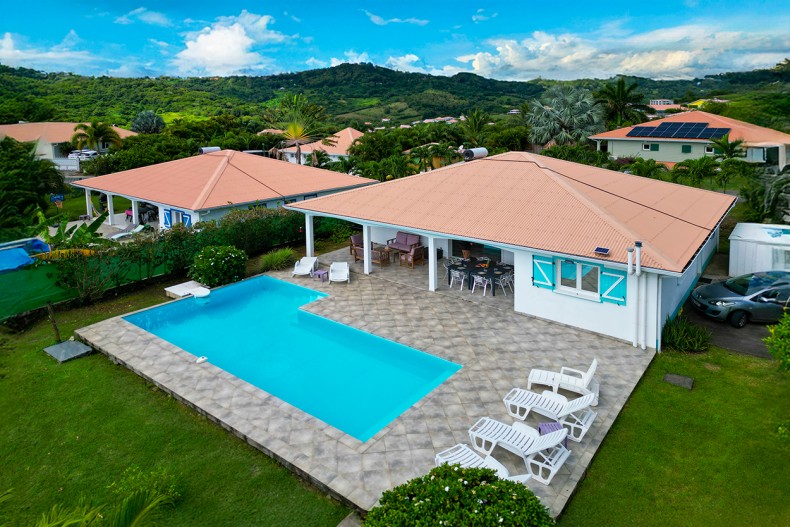 La villa terre d'Azur Ti Macabou Martinique le vauclin
