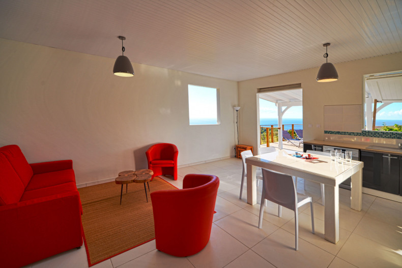 Sék-jour en villa au carbet pour 4 personnes Ti Sunset