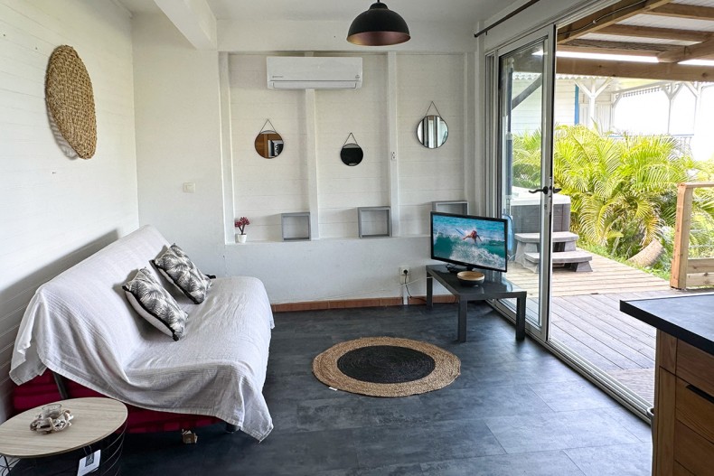 Salon TV ou chambre climatisée