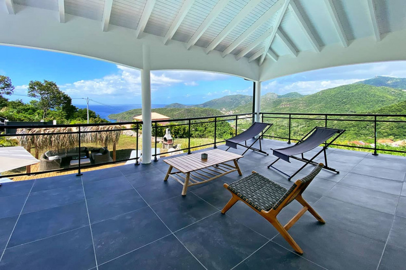 Terrasse Chambres étage