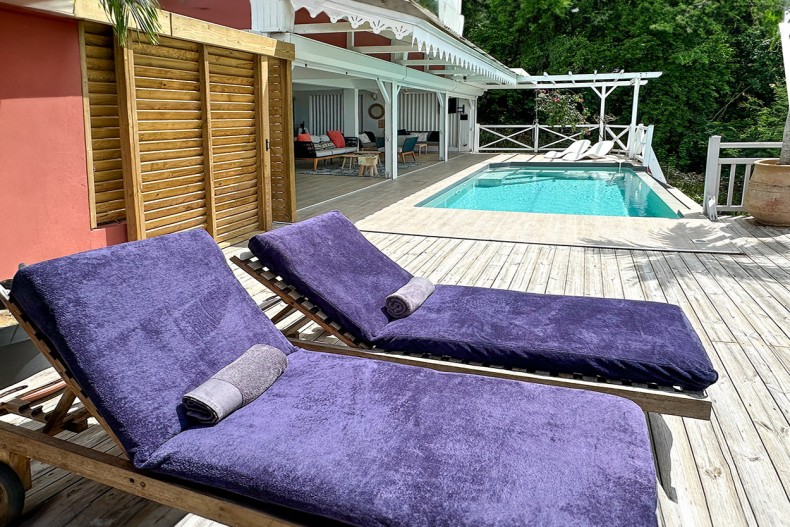 Villa piscine Grande Anse