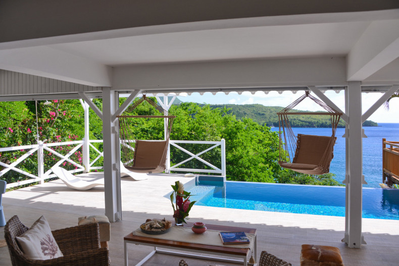 Locations les Anses d'Arlet villa avec piscine