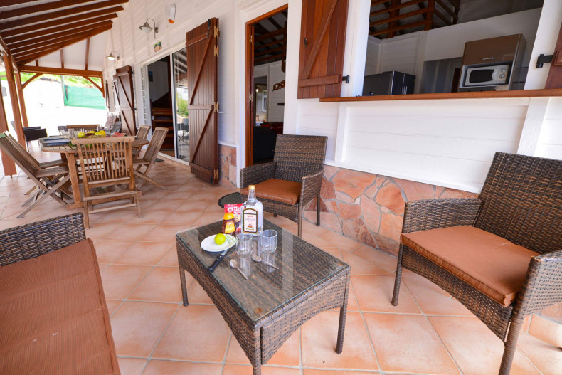 VILLA SOHA salon exterieur