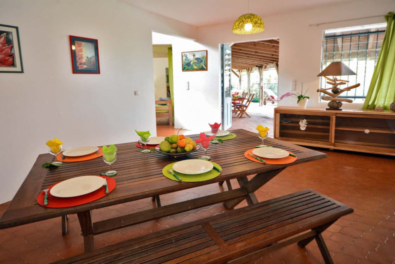 La salle a manger intérieure