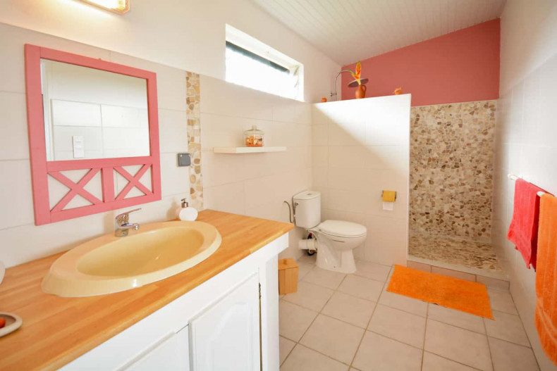 Salle d'eau de la chambre 4