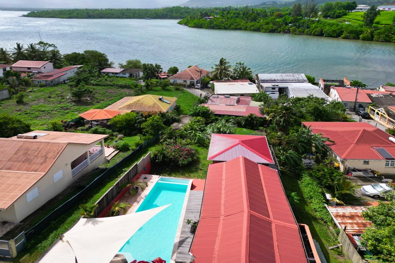 Location villa Paloma Trois Ilets piscine