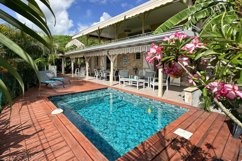 villa anse d'arlet Martinique coquillage