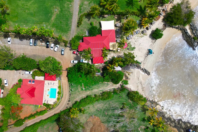 Accès direct à la plage