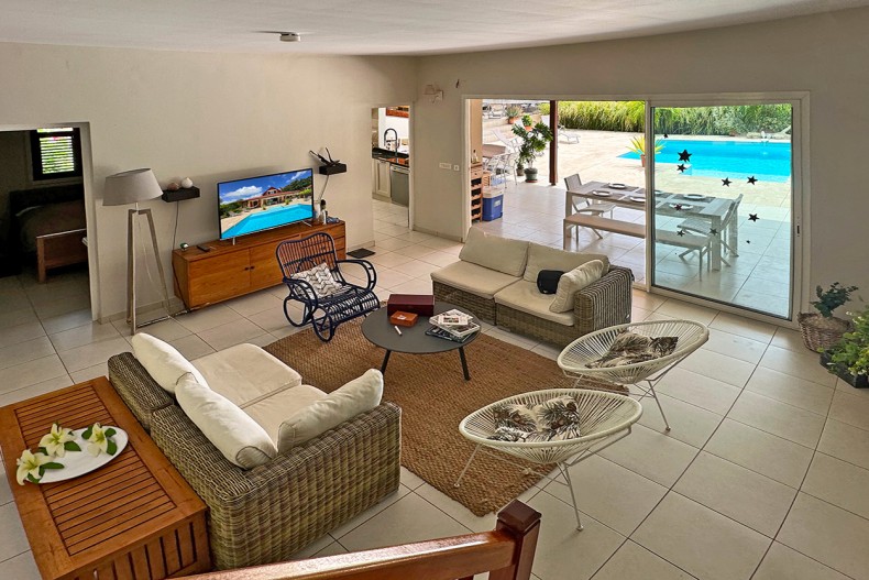 Villa Cap Lagon Martinique location sur la plage