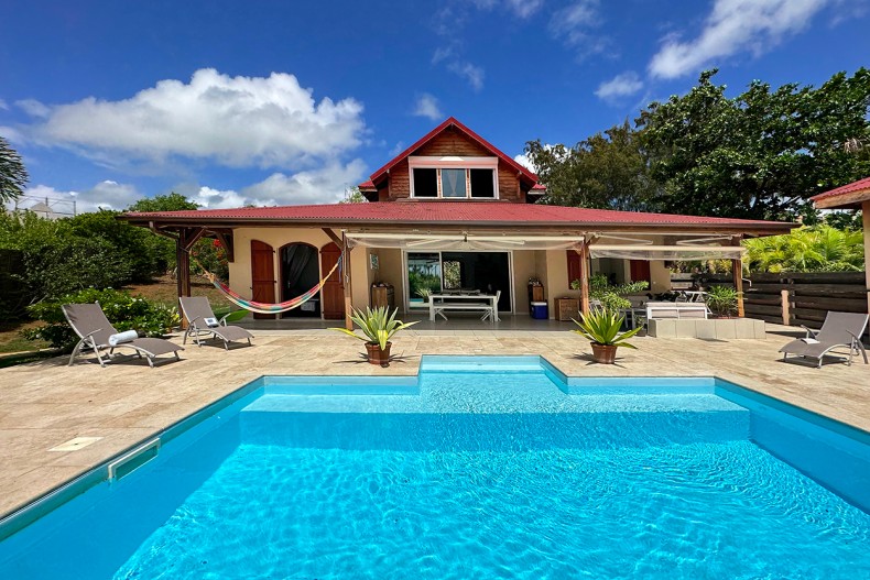 Villa Cap Lagon Martinique location sur la plage