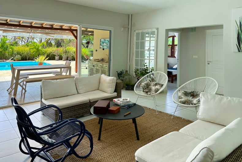 Villa Cap Lagon Martinique location sur la plage