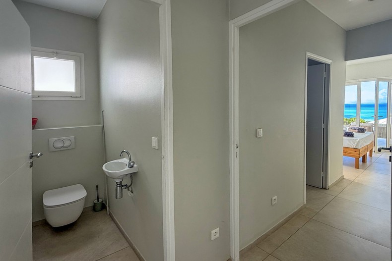 villa Martinique Diamant wc