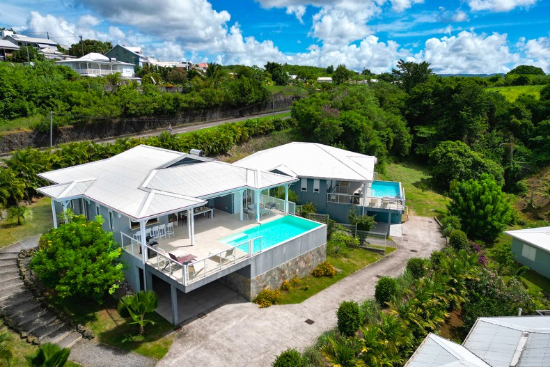 villa Martinique Diamant 2 villas