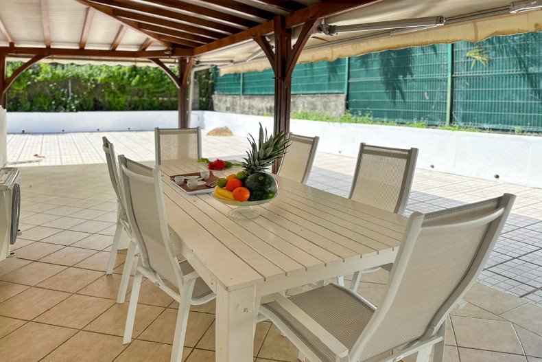 Villa tropical Diamant terrasse