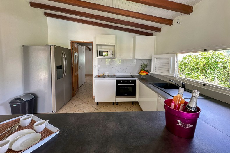Villa tropical Diamant cuisine