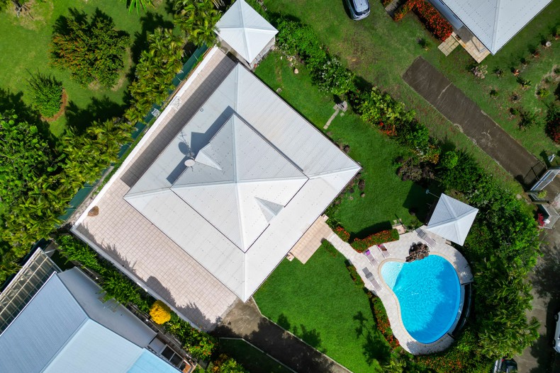 Villa tropical Diamant plan