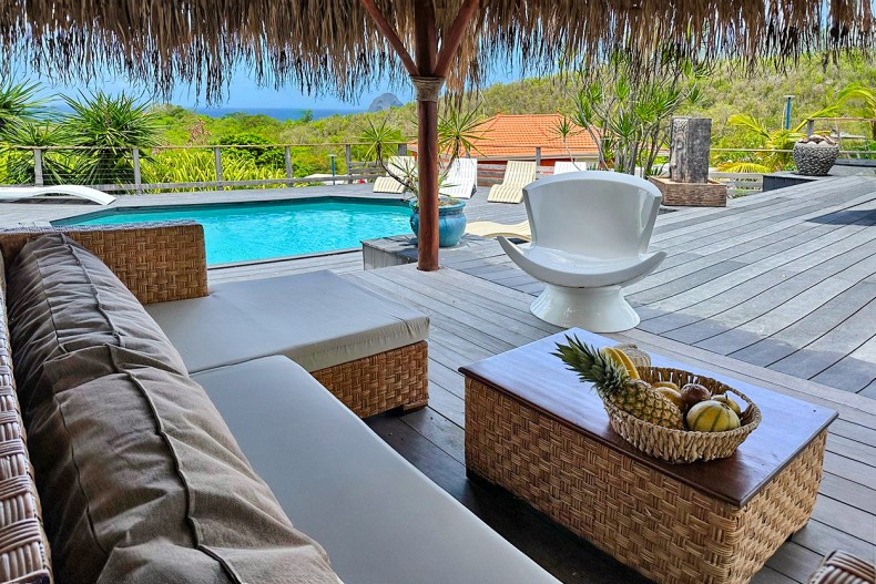 Grande et belle villa à louer pour les vacances au diamant piscine