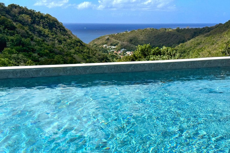 luxe Martinique villa MODERNE vue mer